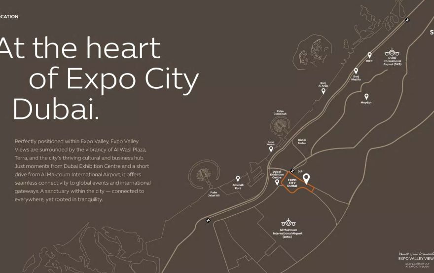 Site plan – Expo Valley Views
