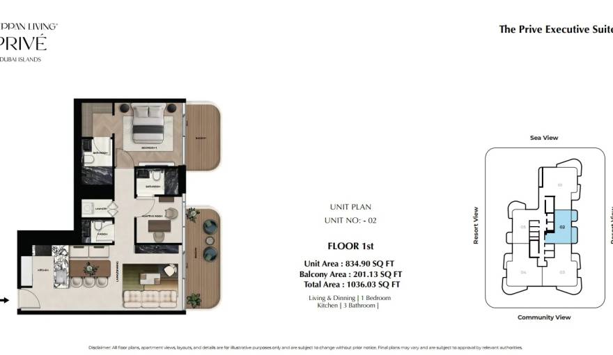Plans Treppan Living Prive