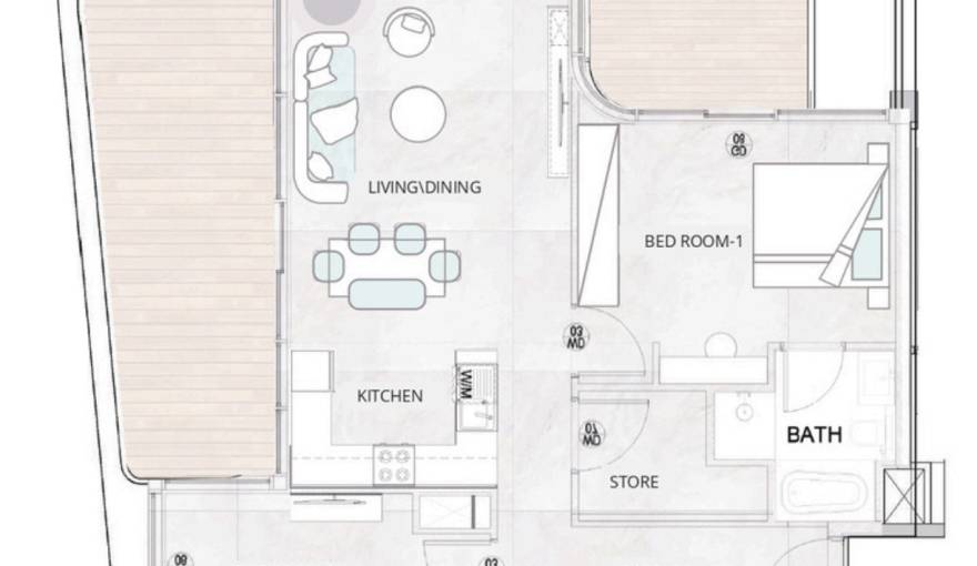 Plans Treppan Serenique Residences