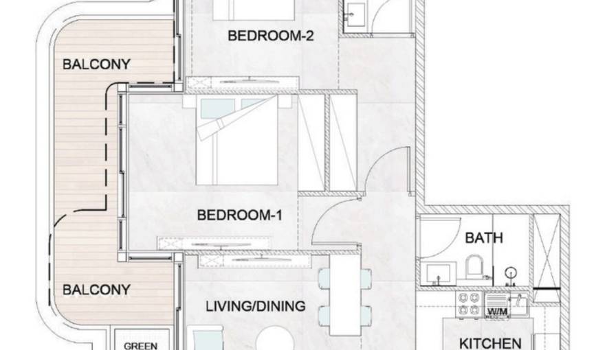 Plans Treppan Serenique Residences