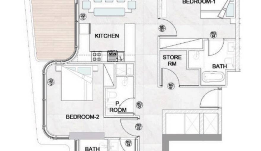 Plans Treppan Serenique Residences
