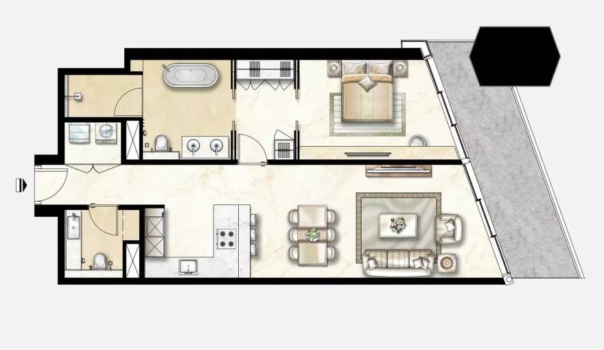Plans Maryah Plaza