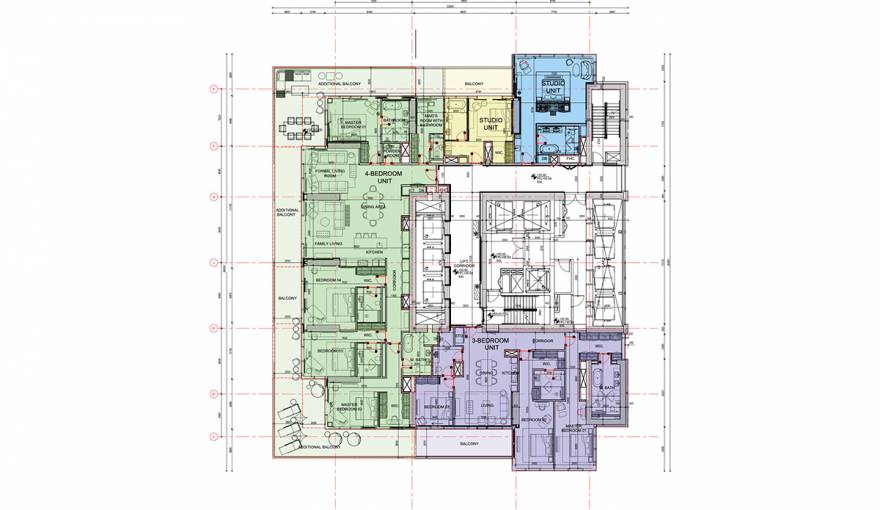 Plans FIVE JBR Residences