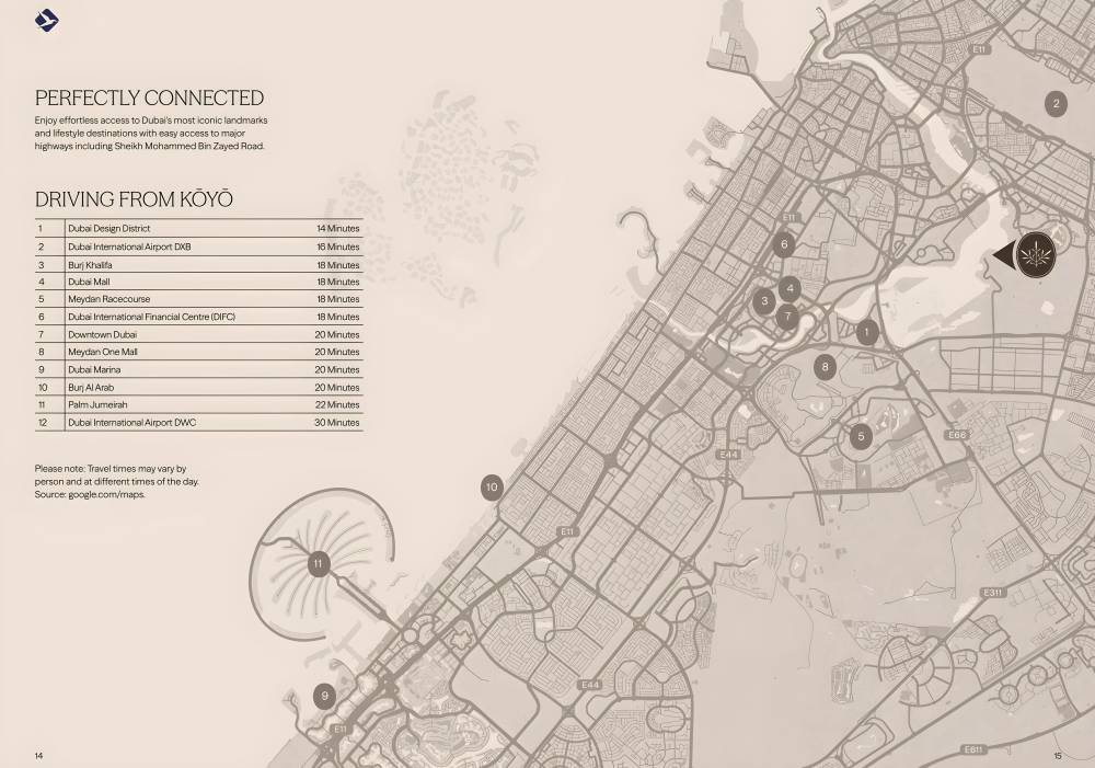 General plan – Koyo Residence#1
