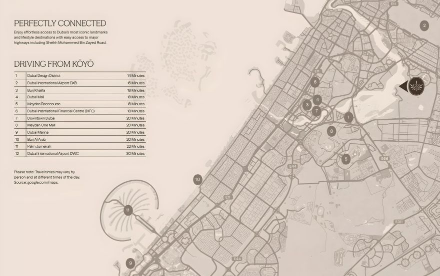 Site plan – Koyo Residence