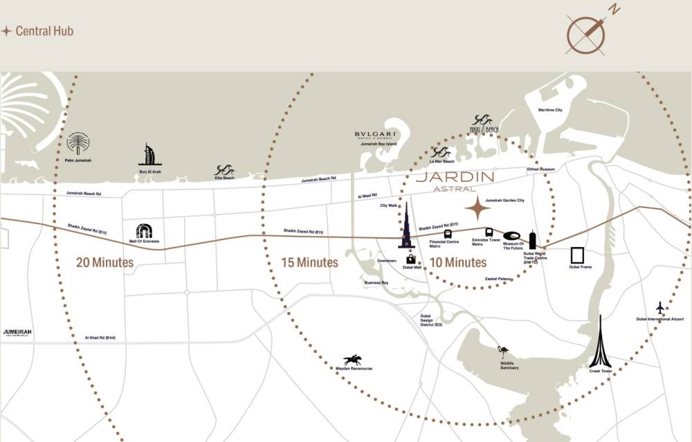 General plan – Jardin Astral#1