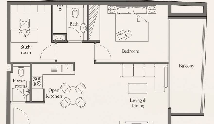 Plans Casa Vista Residence