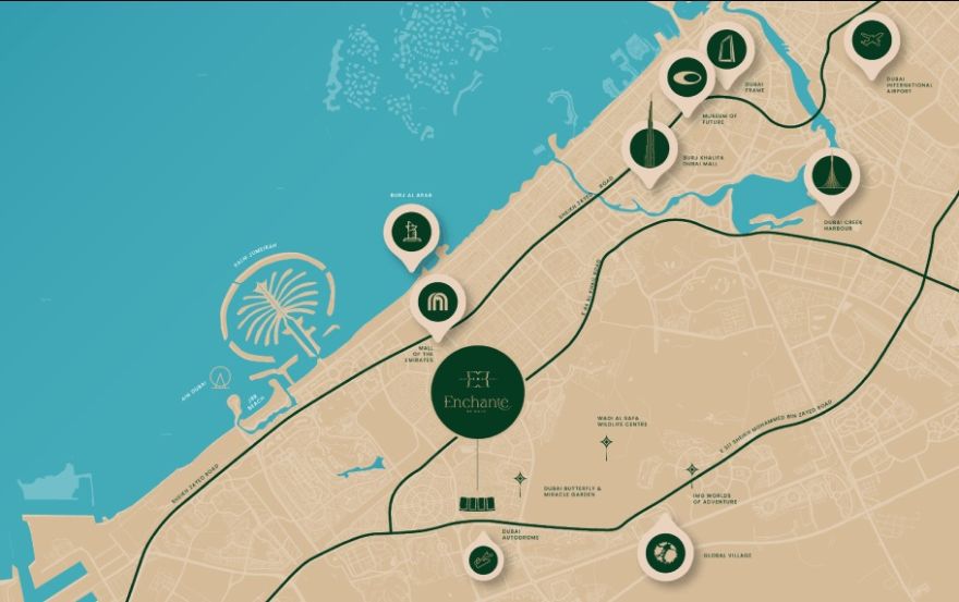 Site plan – Enchante