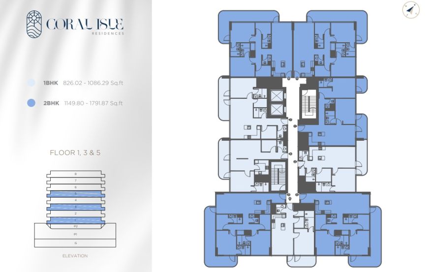 Site plan – Coral Isle