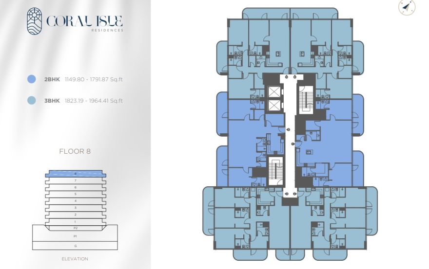 Site plan – Coral Isle