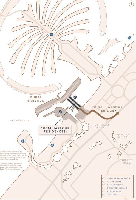 General plan – Dubai Harbour Residences#1