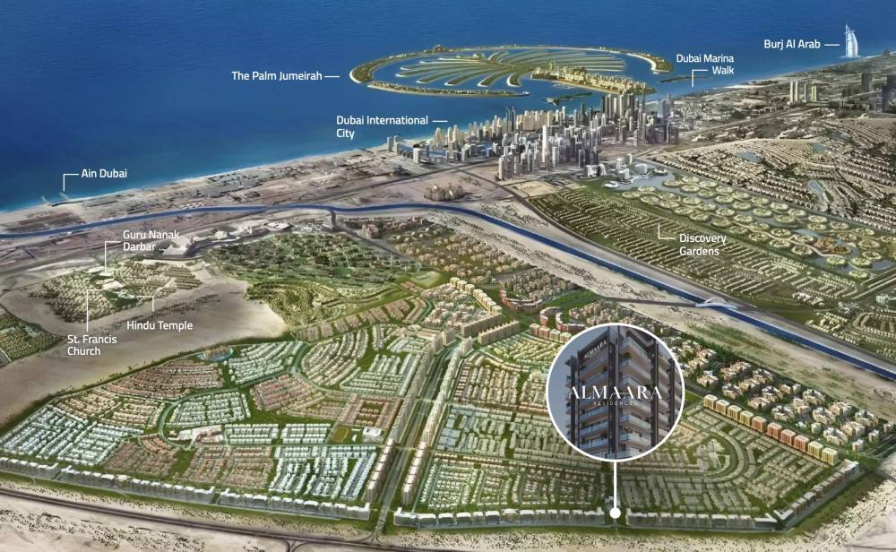 General plan – Almaara Residences#1