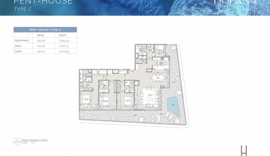 Plans Isolana Residences