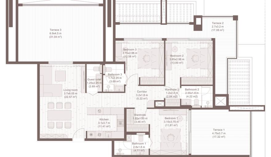 Plans J-Haus Residence