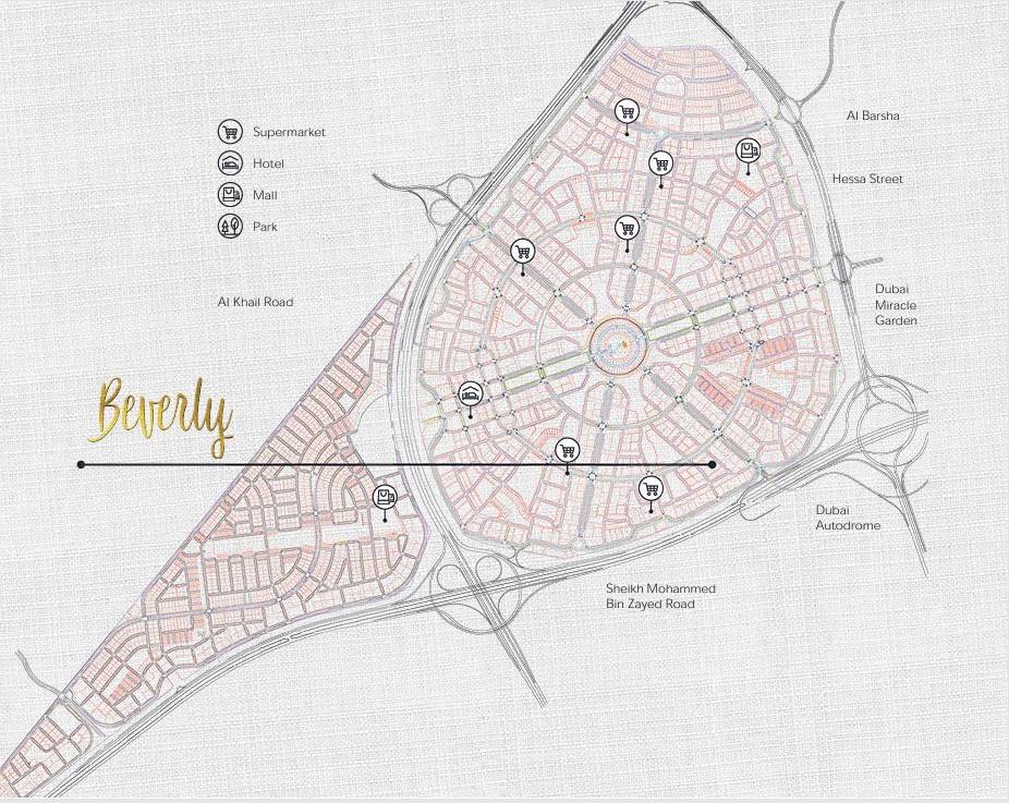 General plan – Beverly Residence#1