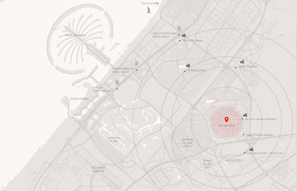 General plan – One Beverly#1