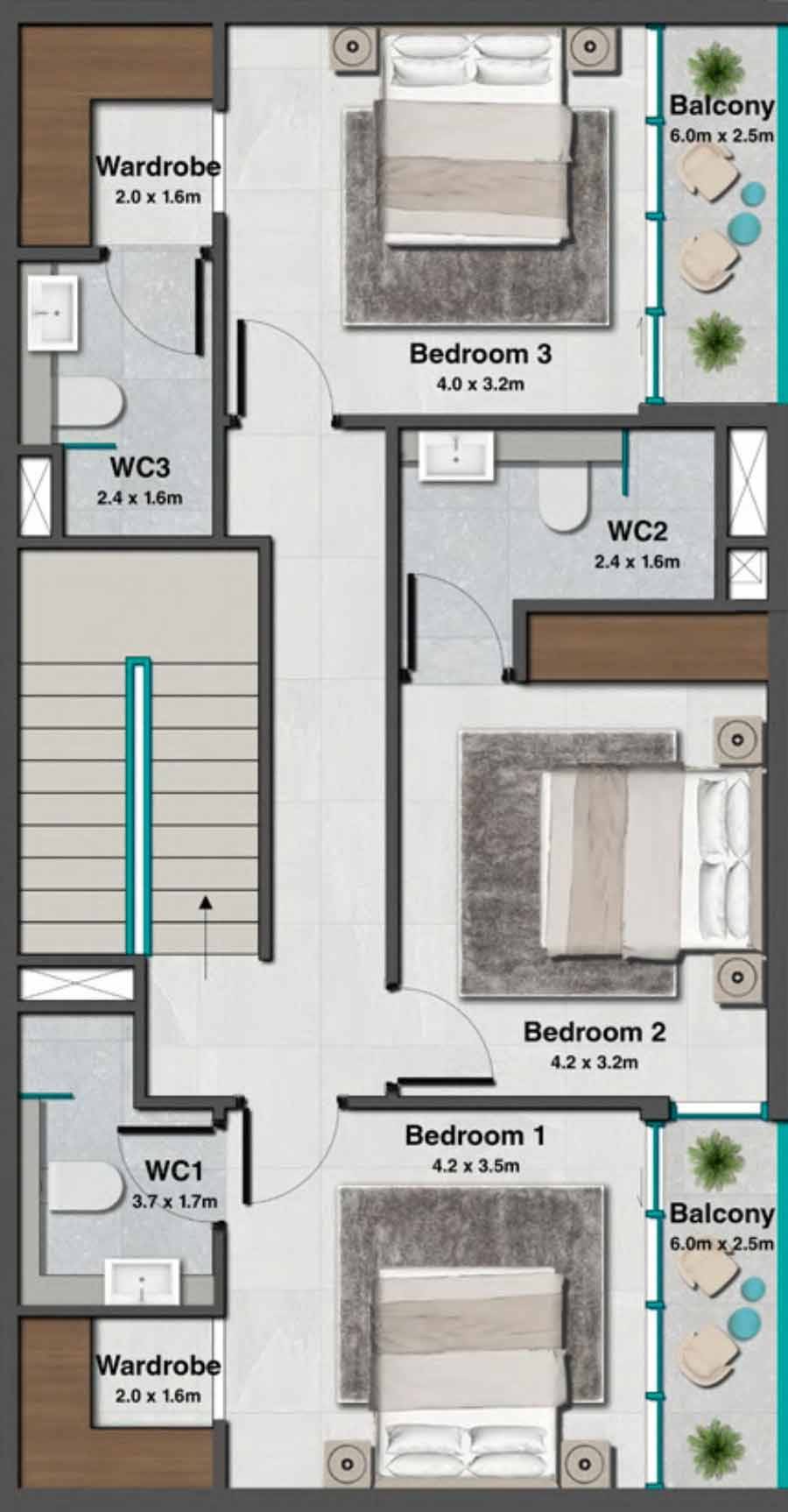 Plans Sky Hills Residences 2 #9