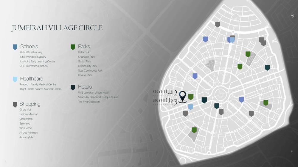 General plan – Sky Hills Residences 2#1