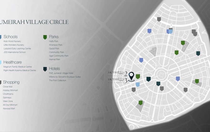 Site plan – Sky Hills Residences 2
