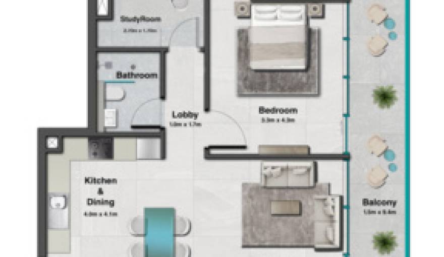 Plans Sky Hills Residences 3