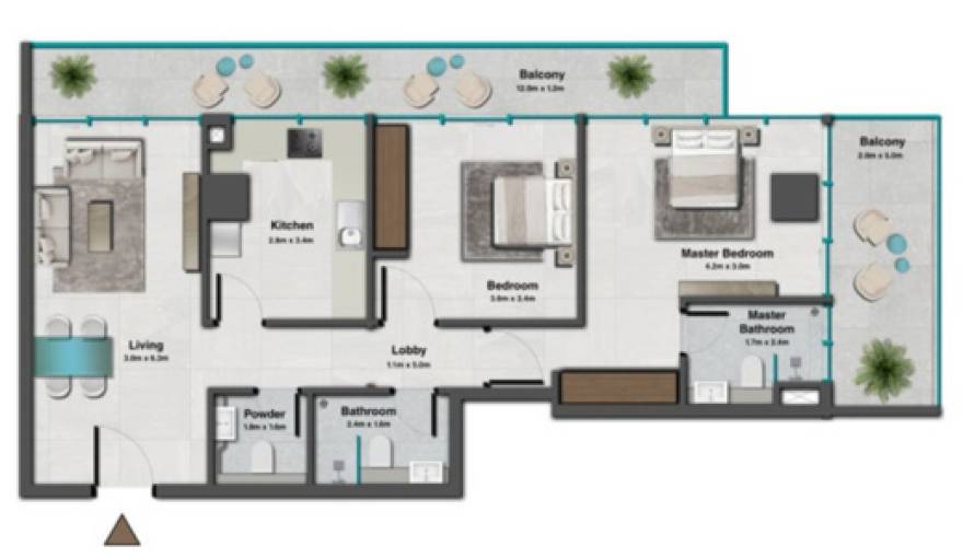 Plans Sky Hills Residences 3