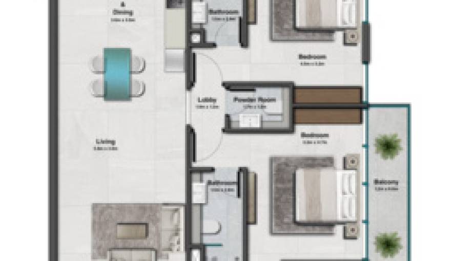 Plans Sky Hills Residences 3