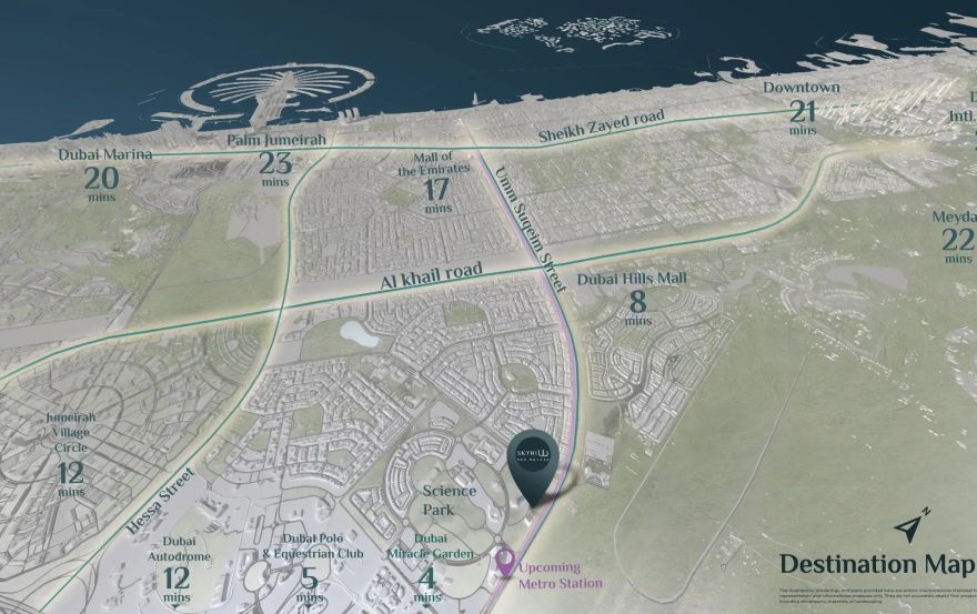 Site plan – Sky Hills Residences 3