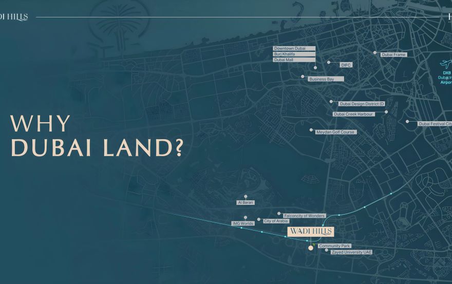 Site plan – Wadi Hills