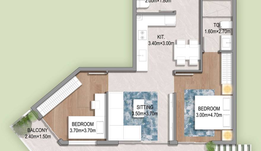 Plans Oasis Residences