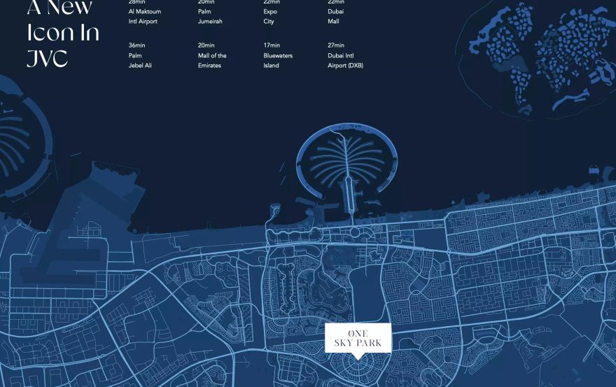 Site plan – One Sky Park