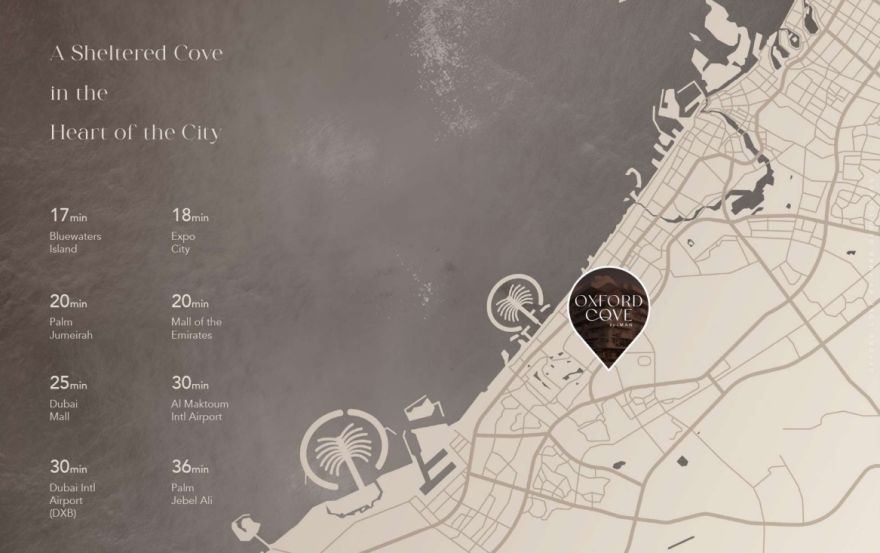 Site plan – Oxford Cove