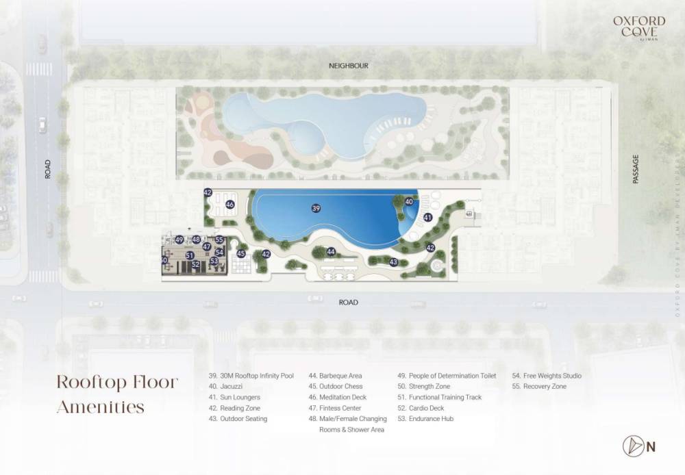 General plan – Oxford Cove#4