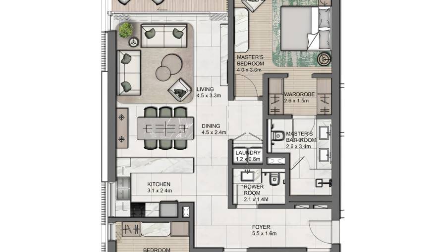 Plans Naseem Al Jurf Apartments