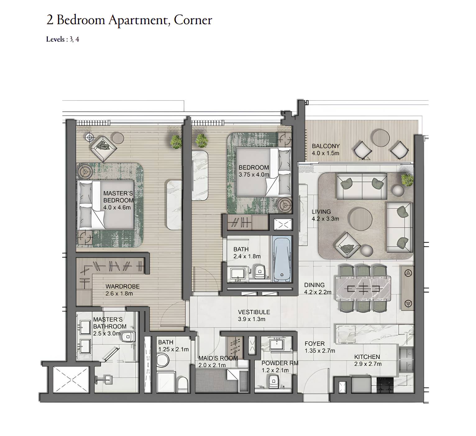 Plans Naseem Al Jurf Apartments #3