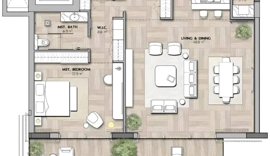 Plans SHA Residences