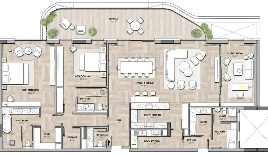 Plans SHA Residences