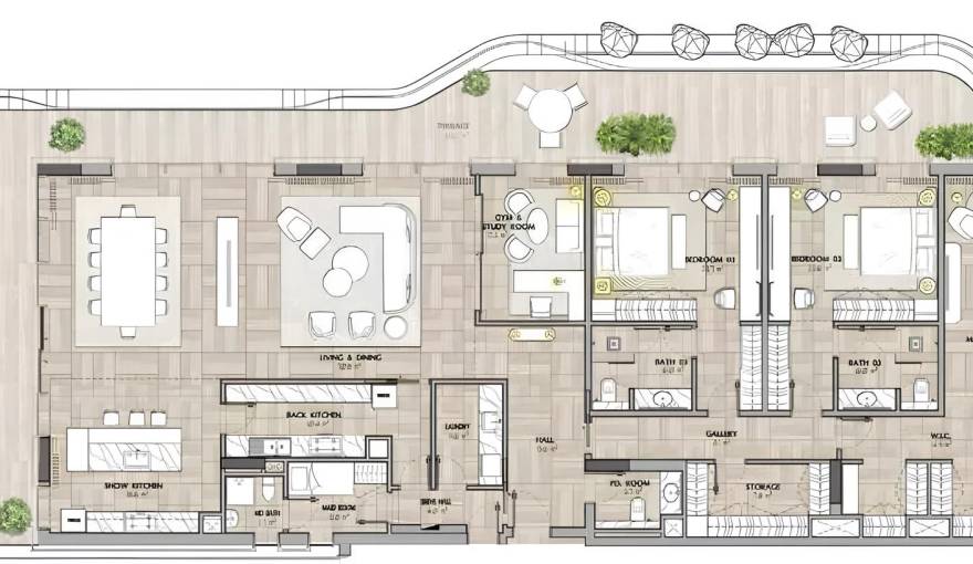 Plans SHA Residences