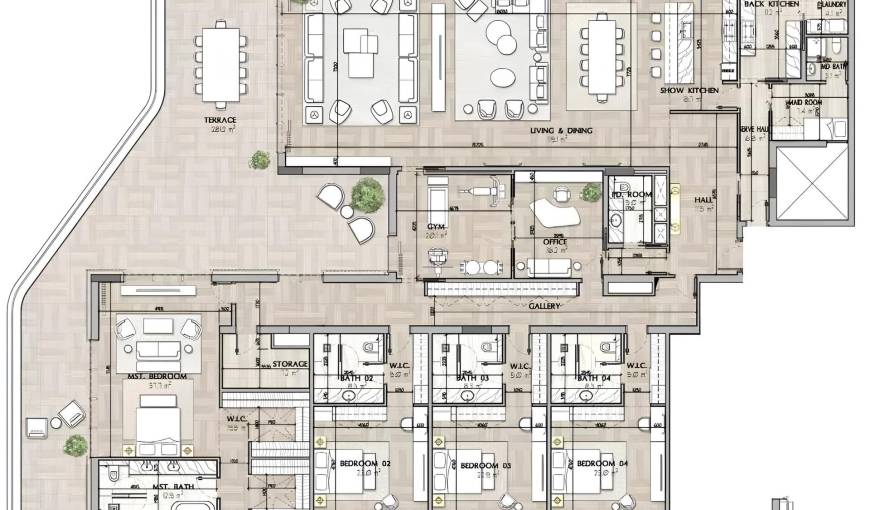 Plans SHA Residences
