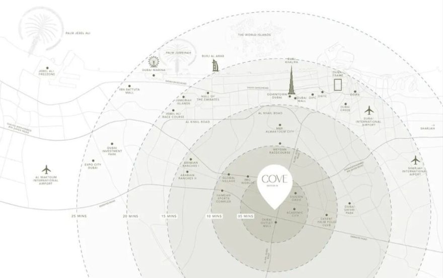 Site plan – Cove Edition 5