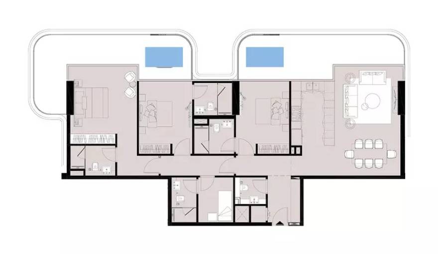 Plans Sunset Bay 3
