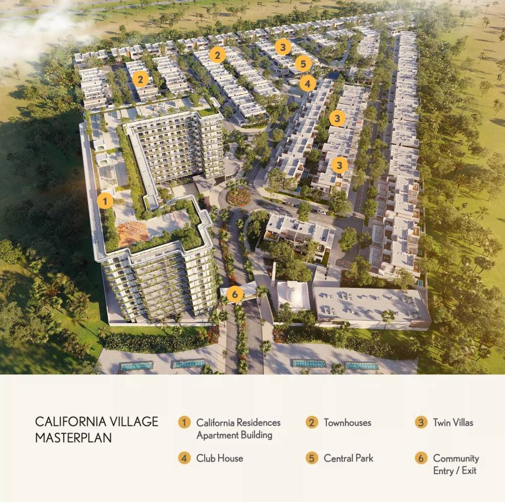 General plan – California Residences#1