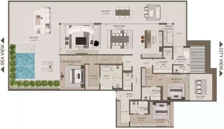 Plans Omoria Private Residences