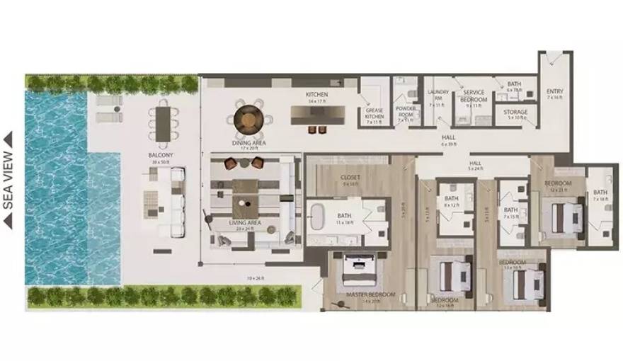Plans Omoria Private Residences