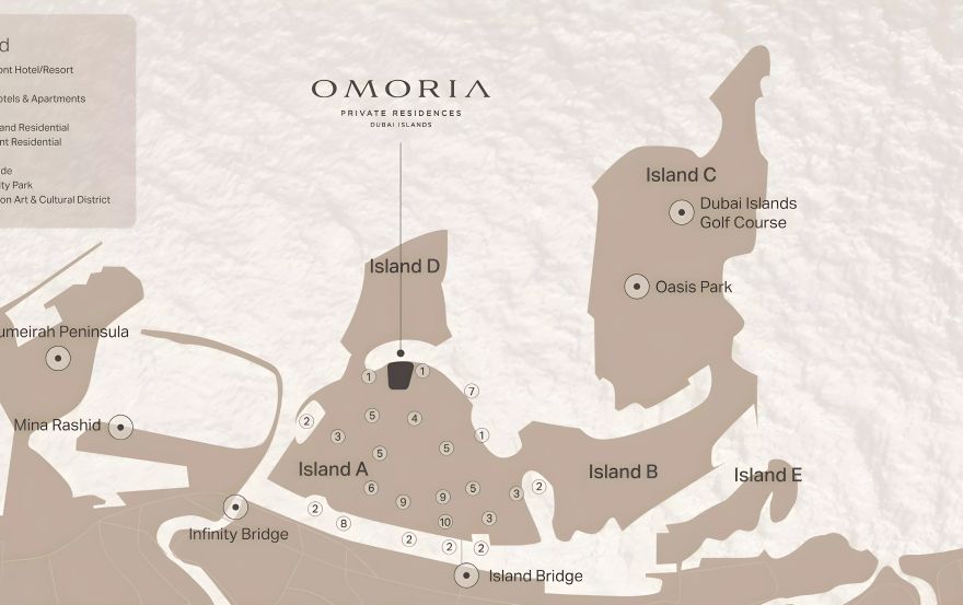 Site plan – Omoria Private Residences