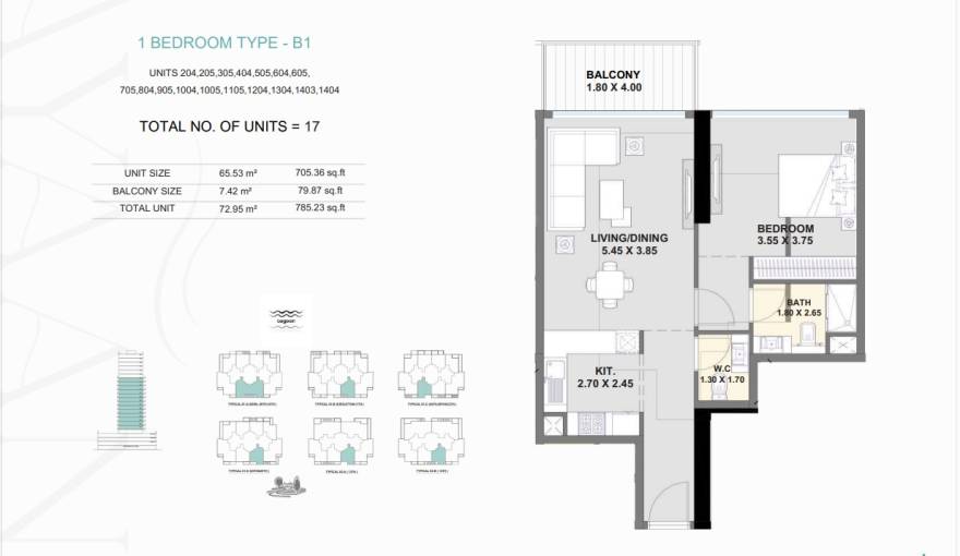 Plans Ayaan Heights