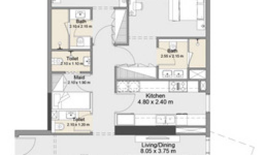 Plans Azura Residences