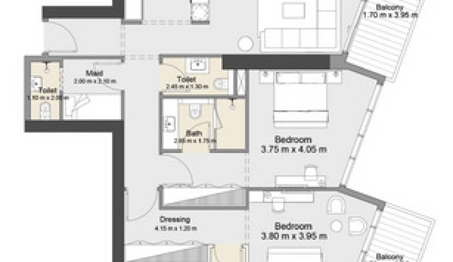 Plans Azura Residences