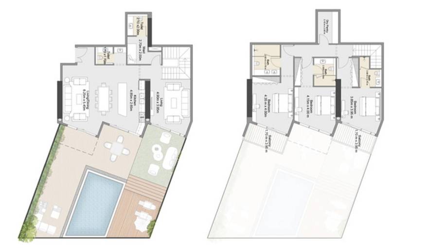 Plans Azura Residences