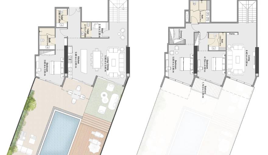 Plans Azura Residences