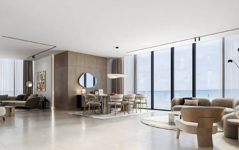 Interior design – Azura Residences